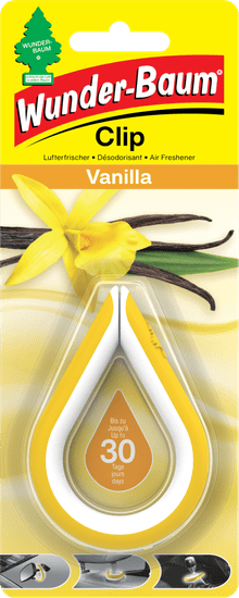 WUNDER-BAUM Clip osvěžovač vanilka