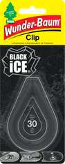 WUNDER-BAUM Clip osvěžovač black ice