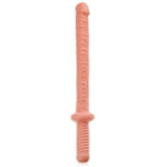 XSARA Penetrační hůlka dildo 45 cm oboustranný penis double dong vaginálně-anální - 74757351