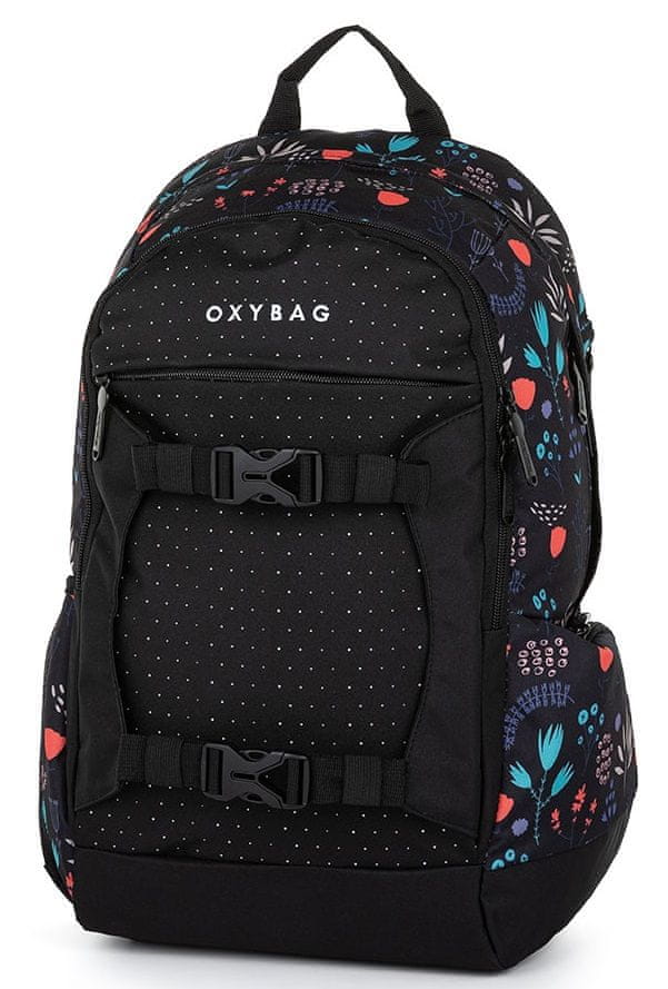 Levně Oxybag Studentský batoh OXY Zero Flowers