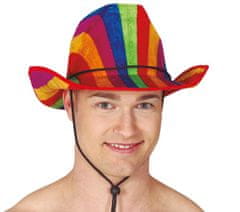 Guirca Pánský kovbojský klobouk barevný