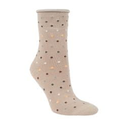 RS dámské bambusové zdravotní puntíkované ponožky ruličkové 1199924 3pack, 39-42