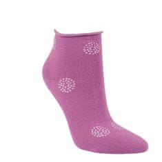 RS dámské kotníkové bavlněné ruličkové vzorované ponožky 1528724 4pack, 39-42