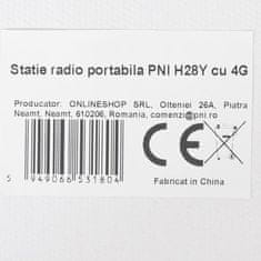 PNI H28Y-S GSM Přenosná radiostanice 4G