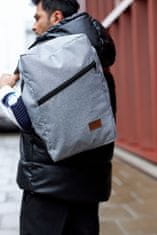 Peterson Prostorný praktický cestovní batoh s výsuvným držákem na kufr