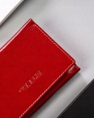 4U Cavaldi Kompaktní peněženka z leštěné přírodní kůže