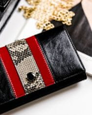 Peterson Dámská kožená peněženka s motivem hadí kůže