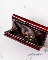 Lorenti Malá dámská peněženka z lakované kůže s exotickým vzorem ti