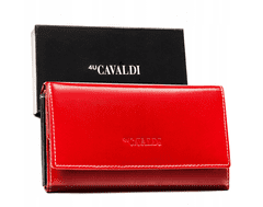 4U Cavaldi Velká, kožená dámská peněženka na patentku