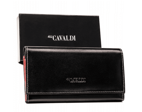 4U Cavaldi Dámská kožená peněženka na patentku