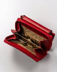 Peterson Dámská kožená peněženka na patentku a zip