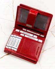 4U Cavaldi Prostorná, kožená dámská peněženka na patentku