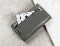 4U Cavaldi Klasická dámská kožená peněženka s klopou na patentku