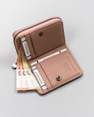 Rovicky Malá dámská peněženka na zip z přírodní a ekologické kůže