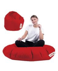 Atelier Del Sofa Zahradní sedací vak Iyzi 100 Cushion Pouf - Red, Červená