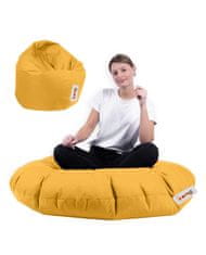 Atelier Del Sofa Zahradní sedací vak Iyzi 100 Cushion Pouf - Yellow, Žlutá