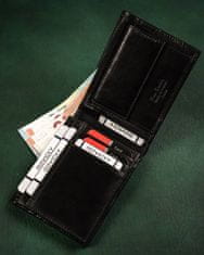 Pierre Cardin Klasická, elegantní pánská peněženka z přírodní kůže