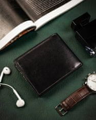 Pierre Cardin Klasická, elegantní pánská peněženka z přírodní kůže