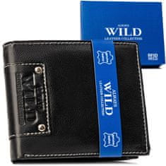 Always Wild Klasická kožená pánská peněženka bez zapínání