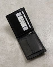 Always Wild Pánská kožená peněženka s úložným prostorem na zip