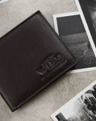 Always Wild Pánská kožená peněženka s úložným prostorem na zip