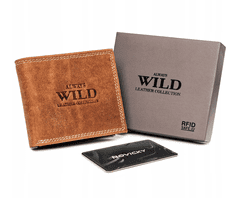 Always Wild Pánská kožená peněženka bez zapínání