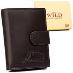 Always Wild Elegantní, kožená pánská peněženka na patentku