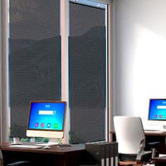 Netscroll Skládací sluneční clona do auta a na okna s UV ochranou, blokuje slunce, zabraňuje přehřátí, ideální volba pro auto, domácnost a kancelář, dvě velikosti, 60 cm, SunShade