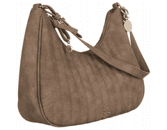 Lulu Castagnette Bageta taška s vertikálním prošíváním