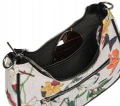 David Jones Dámská messenger taška z ekokůže s květinovým vzorem
