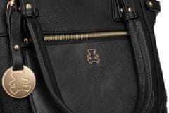 Lulu Castagnette Dámská nákupní taška s páskem a kroužkem na klíče