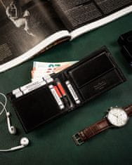 Dárková sada: kožená peněženka a pánský pásek