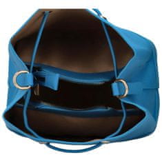 DIANA & CO Luxusní kabelka přes rameno Tossy, nebesky modrá