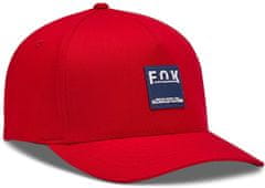 FOX kšiltovka INTRUDE Flexfit red S/M