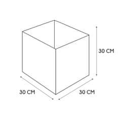 Intesi Box / Krabice do regálu 30x30cm Boho