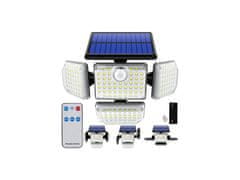 Leventi Solární lampa 181 LED s venkovním panelem