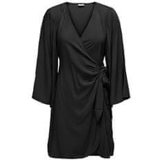 Jacqueline de Yong Dámské šaty JDYSEZEN Regular Fit 15321349 Black (Velikost XXL)