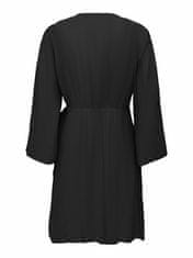 Jacqueline de Yong Dámské šaty JDYSEZEN Regular Fit 15321349 Black (Velikost XXL)