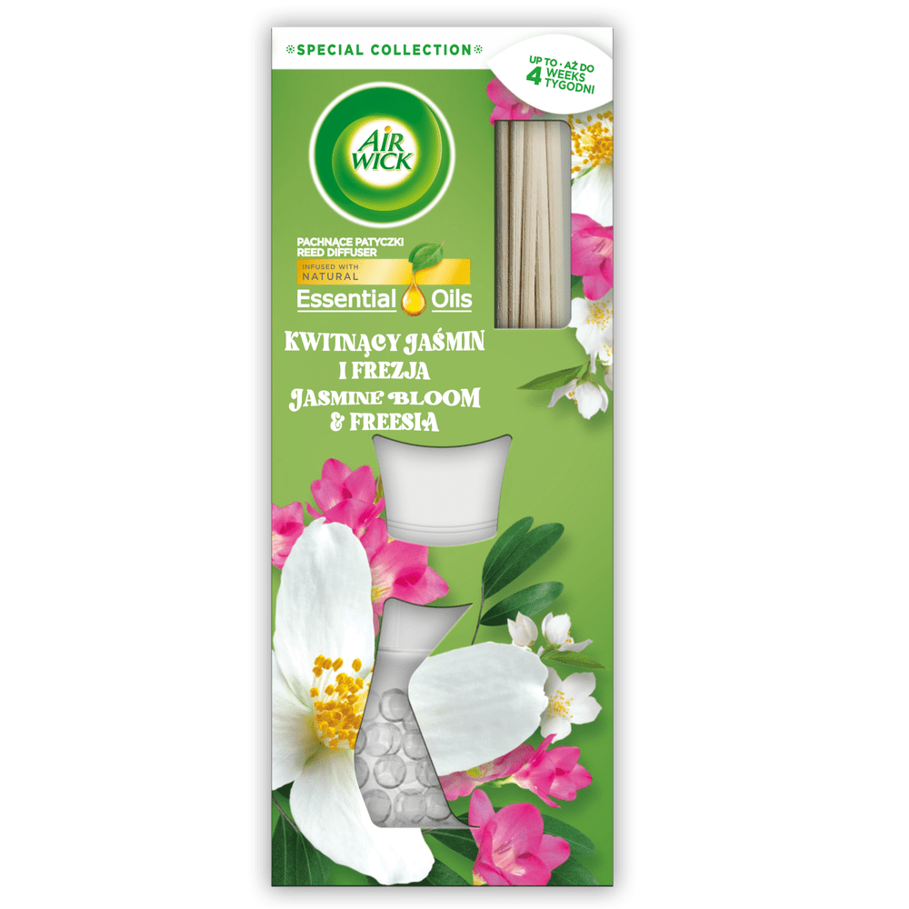 Levně Air wick vonné tyčinky - Jasmínové květy a frézie 25 ml