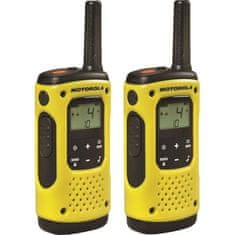 Motorola MTKRT92Y TLKR T92 H2O IP67 Přenosná rozhlasová stanice PMR 2 ks žlutá