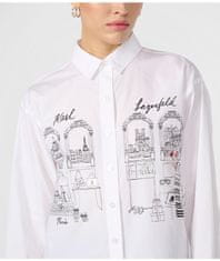 Karl Lagerfeld Dámská košile WHITE XS