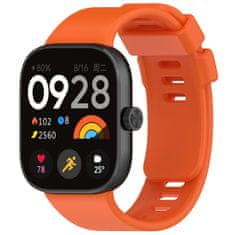 BStrap Silicone řemínek na Xiaomi Redmi Watch 4, orange