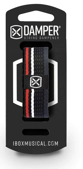 iBOX DKSM05 Damper small - Polyester fabric tag - red, white, black color