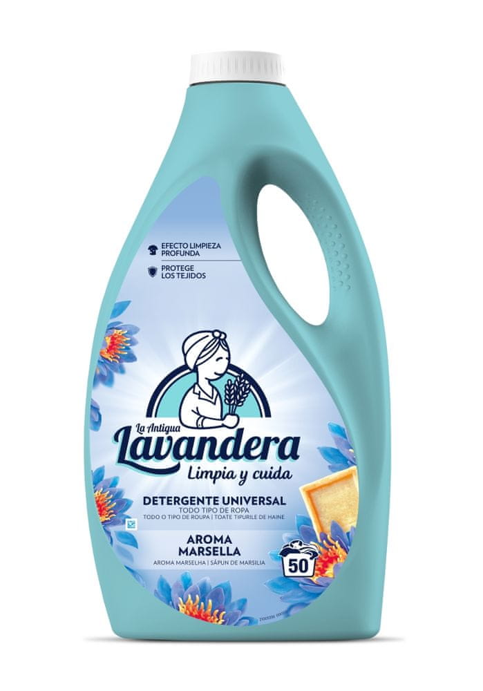 La Antigua Lavandera Prací gel Marseillské mýdlo 2,5L /50 PD
