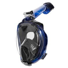 Aga Celoobličejová šnorchlovací maska L/XL Tmavě modrá