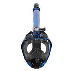 Aga Celoobličejová šnorchlovací maska L/XL Tmavě modrá