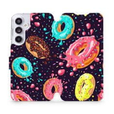 Mobiwear Knížkové flip pouzdro - Samsung Galaxy A55 5G - VP19S Donutky