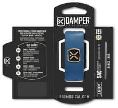iBOX DSMD07 Damper medium - Leather iron tag - blue color