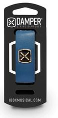 iBOX DSMD07 Damper medium - Leather iron tag - blue color