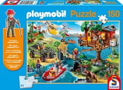 Schmidt Puzzle Playmobil Domek na stromě 150 dílků + figurka Playmobil